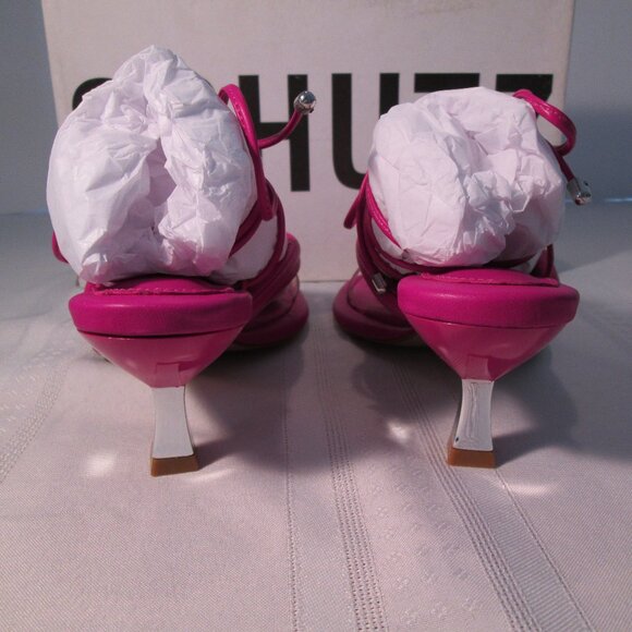 Schutz S-Meghan Hot Pink Strappy Sandal NIB Sz 6M - Picture 7 of 14